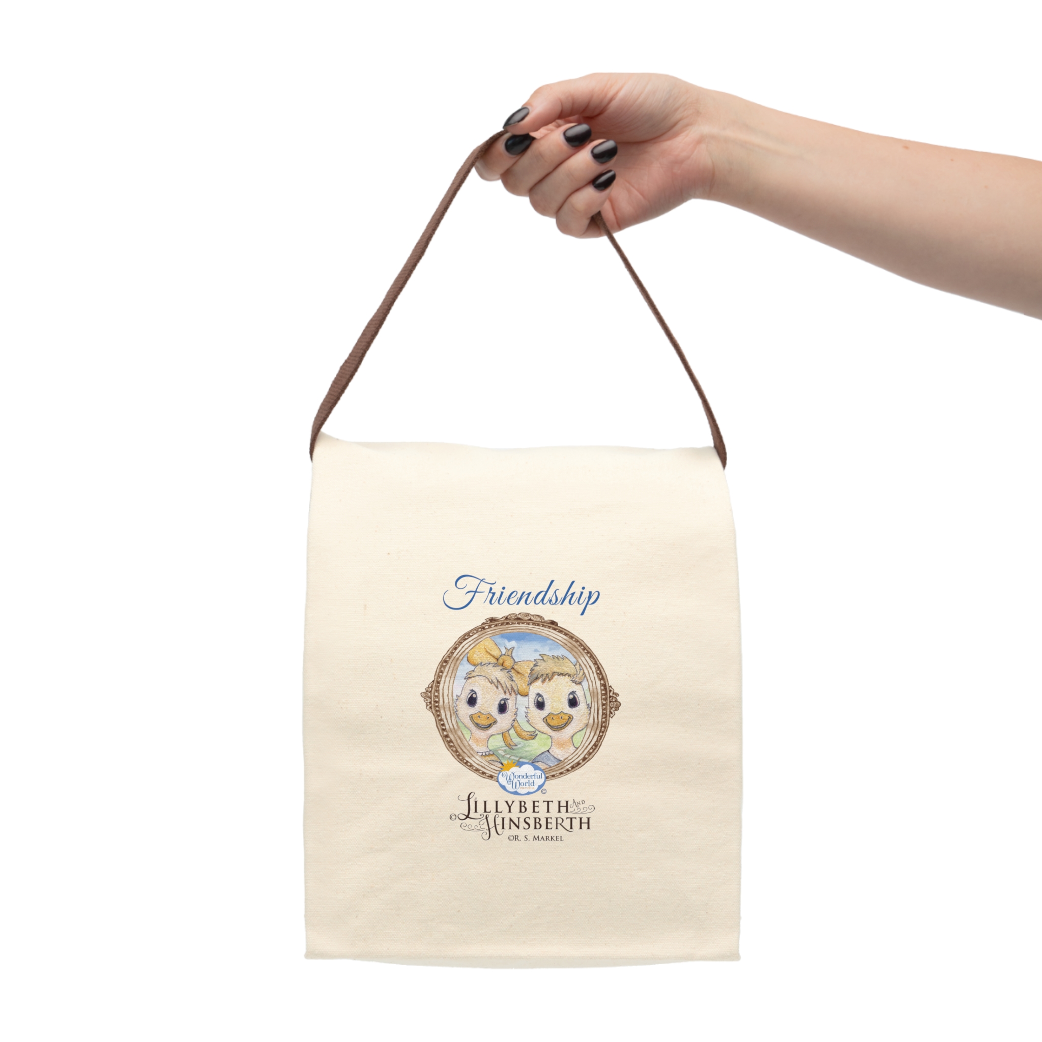 Canvas Lunch Bag (Friendship) - Image 4