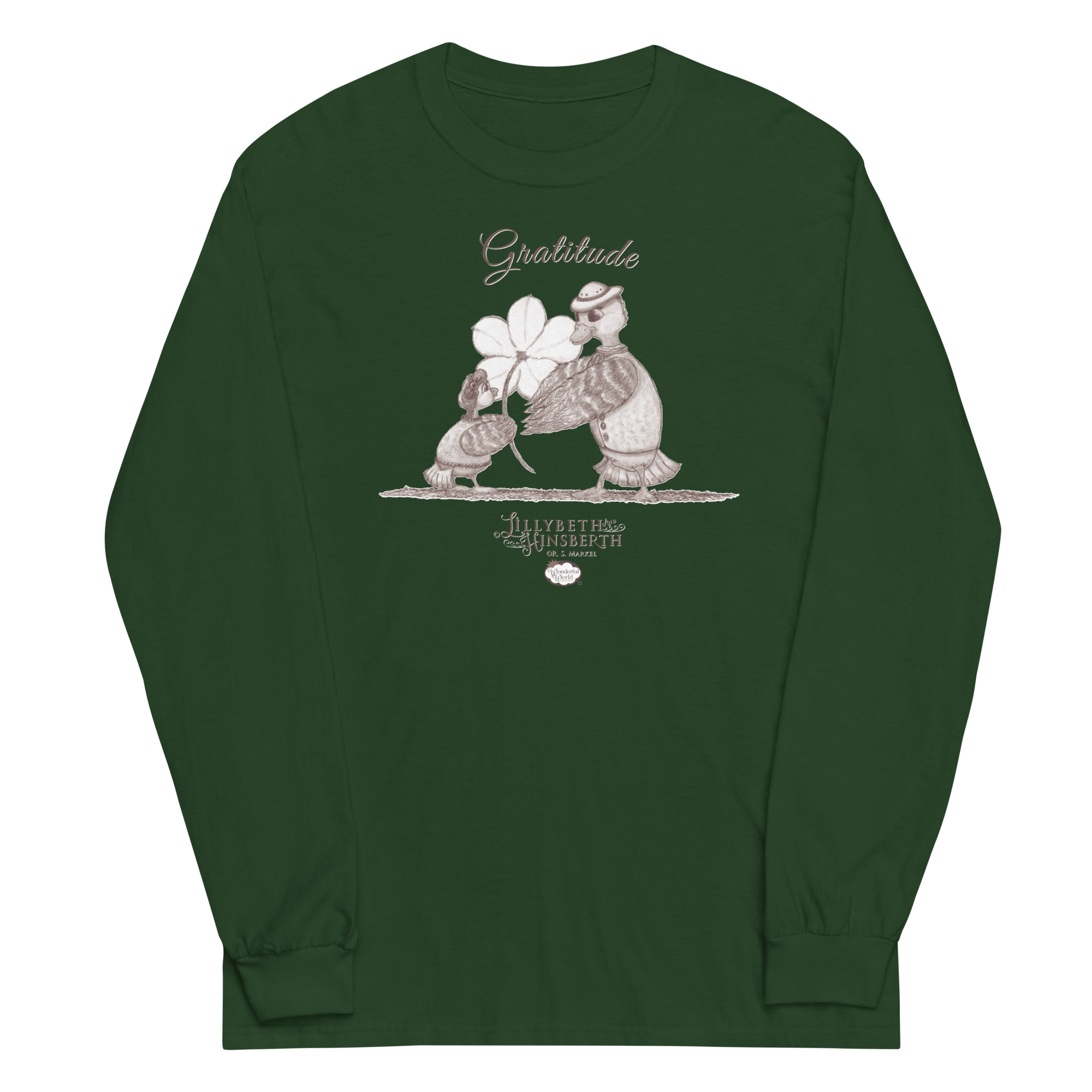 Adult Long Sleeve T-shirt (Gratitude) - Image 3