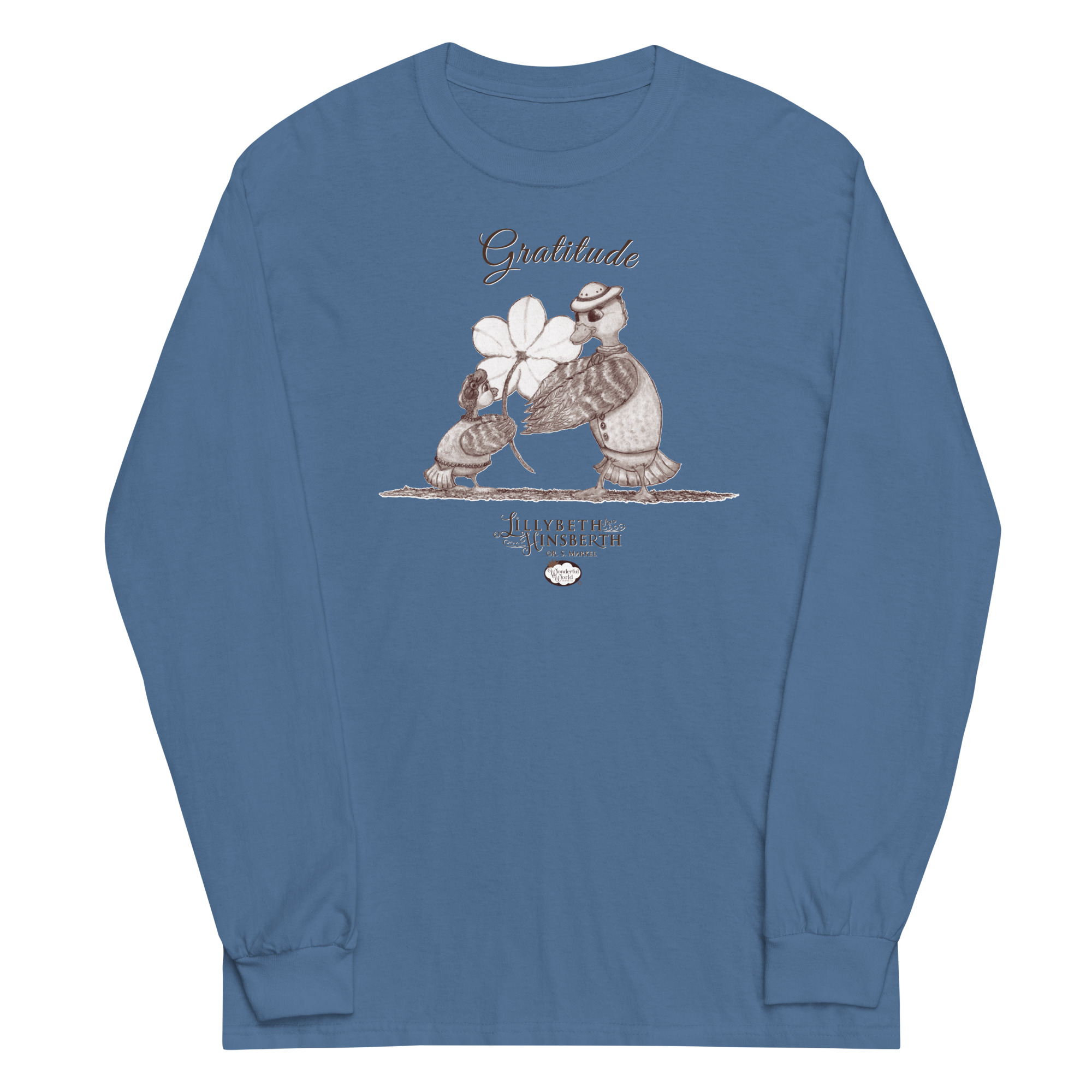 Adult Long Sleeve T-shirt (Gratitude) - Image 6
