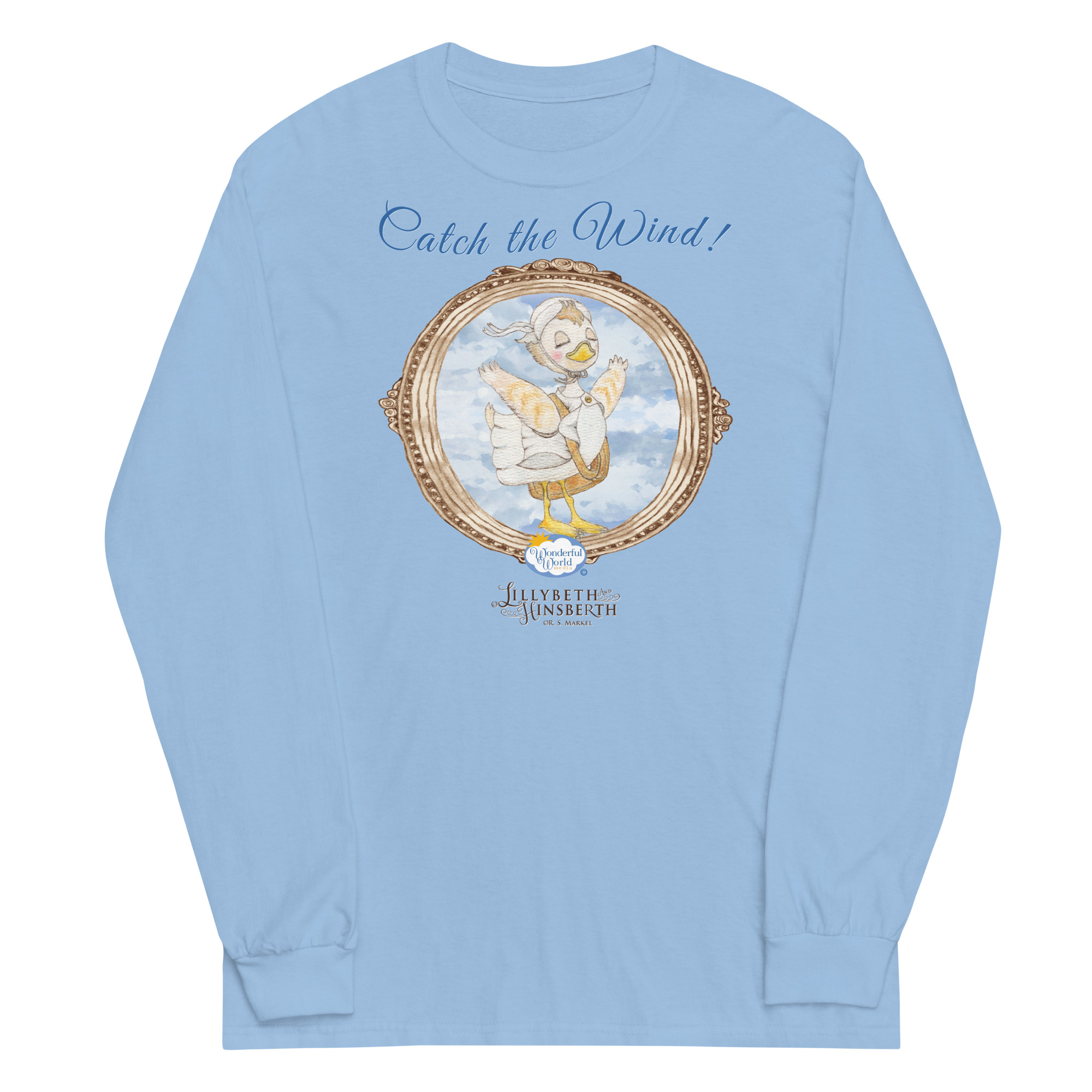 Adult Long Sleeve T-shirt (Catch the Wind)