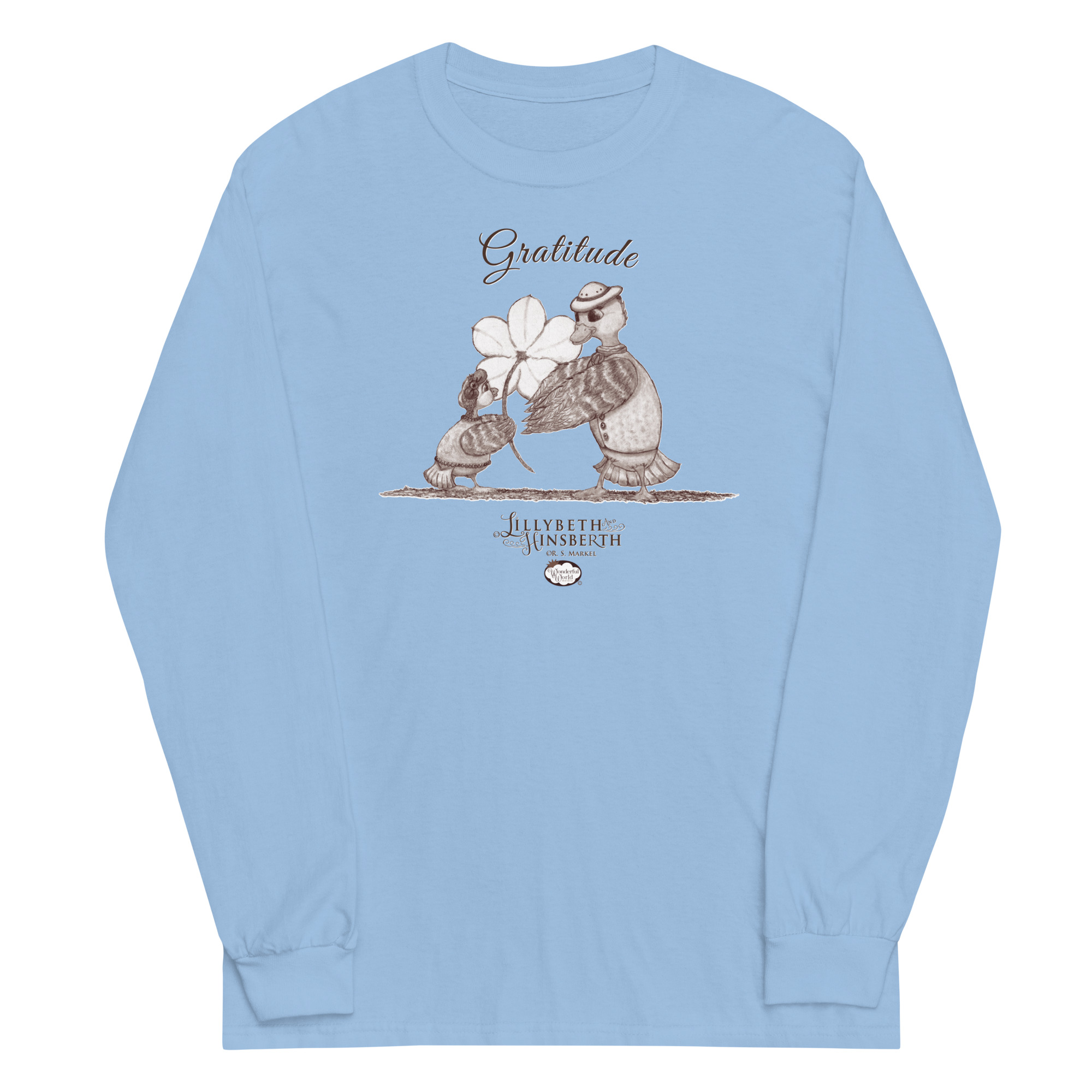 Adult Long Sleeve T-shirt (Gratitude) - Image 8