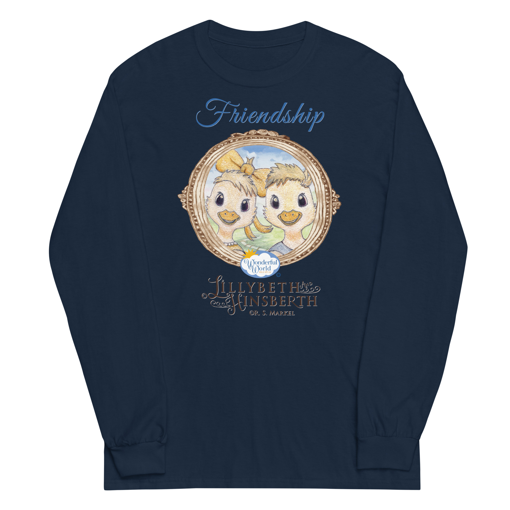 Adult Long Sleeve T-shirt (Friendship) - Image 2