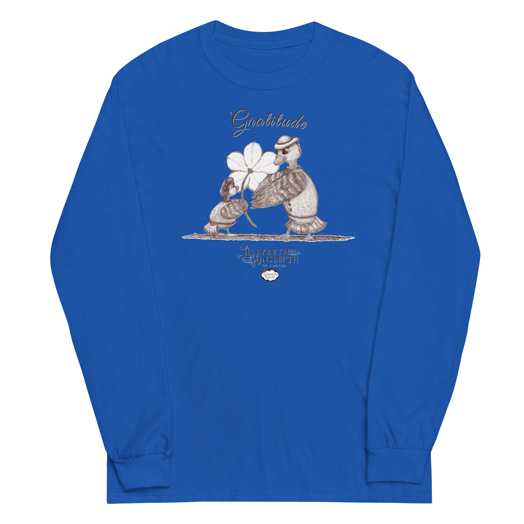 Adult Long Sleeve T-shirt (Gratitude) - Image 5