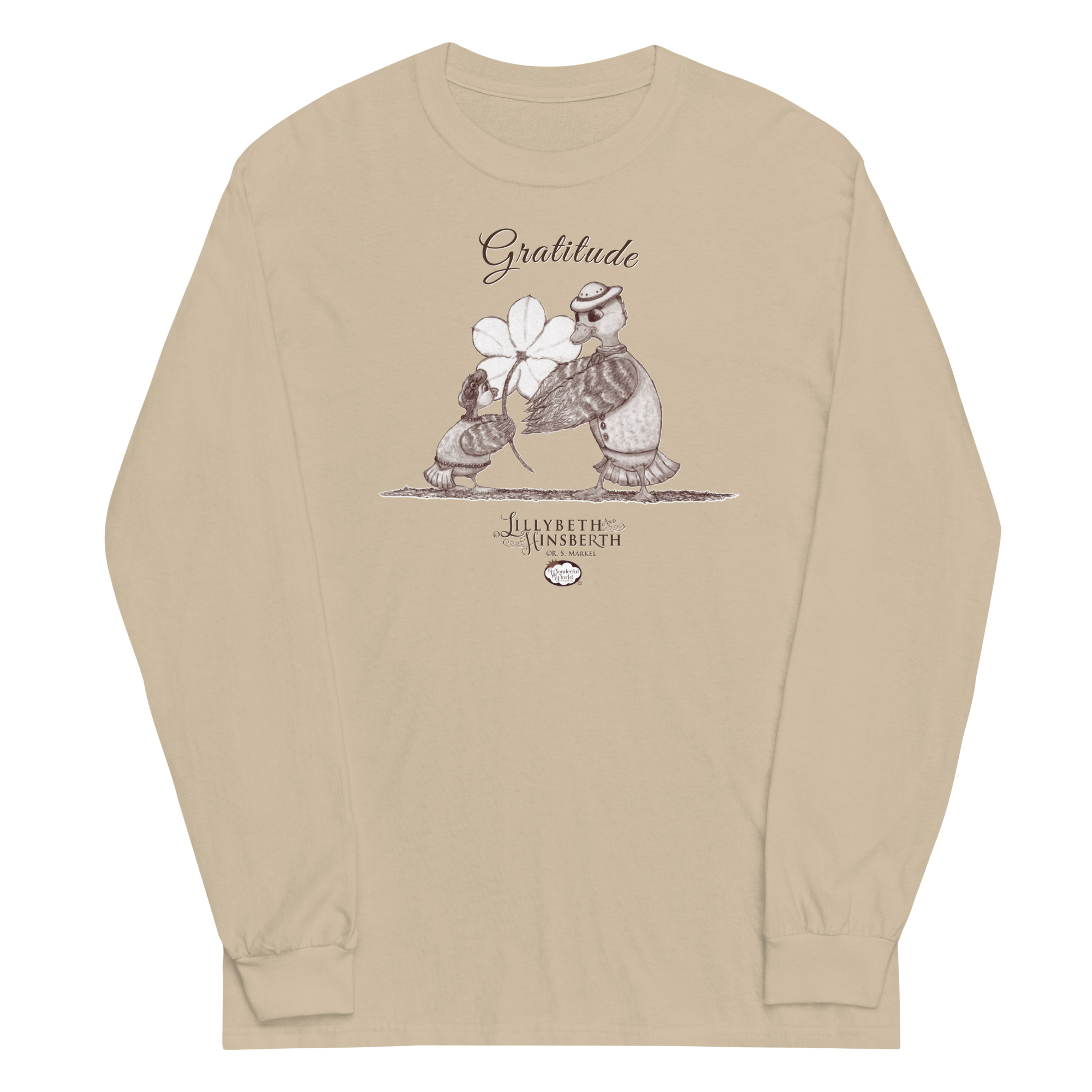 Adult Long Sleeve T-shirt (Gratitude) - Image 9