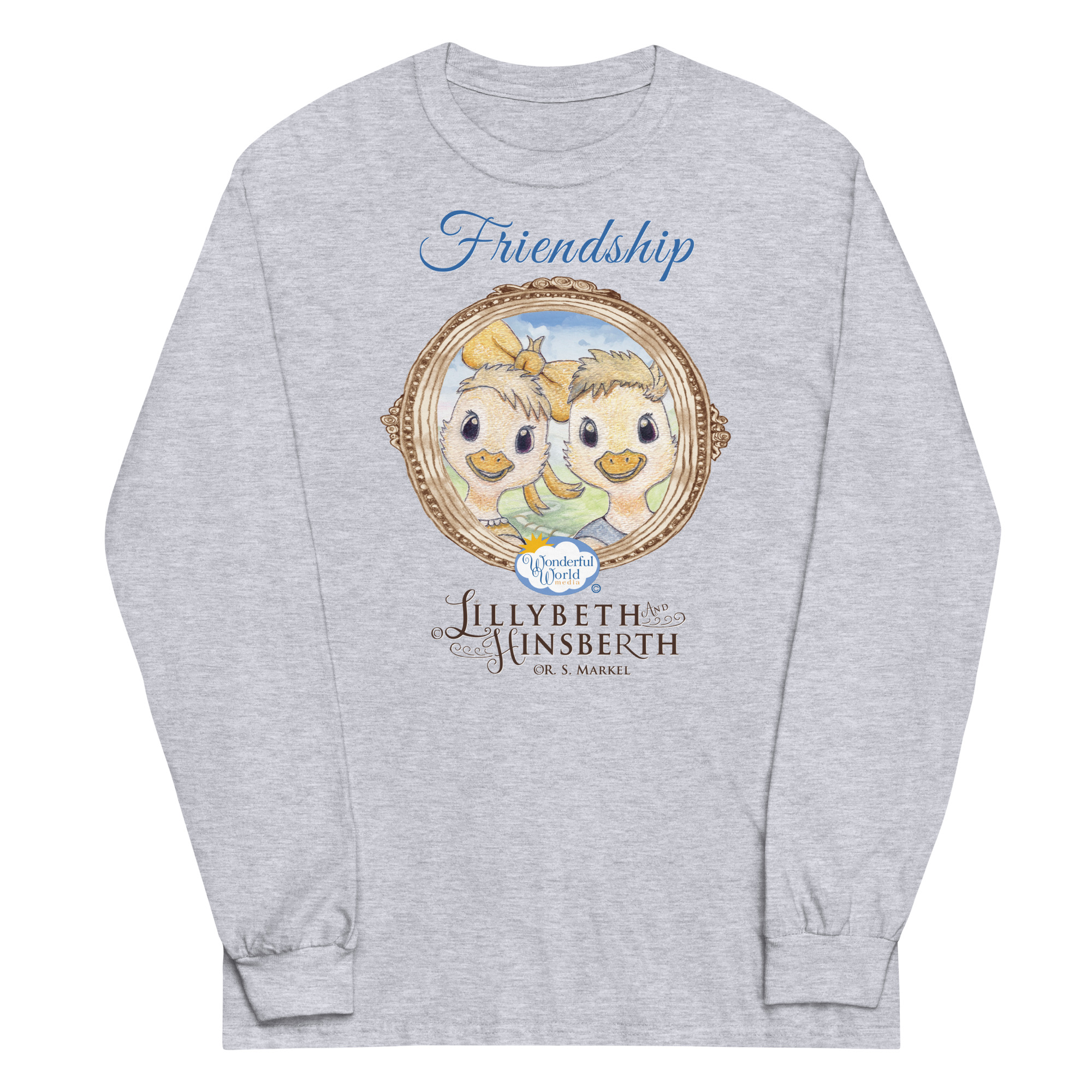 Adult Long Sleeve T-shirt (Friendship) - Image 3