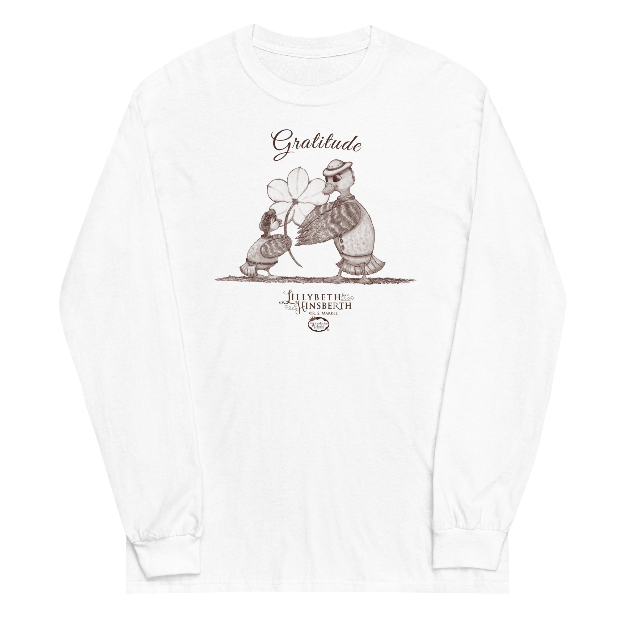 Adult Long Sleeve T-shirt (Gratitude) - Image 11
