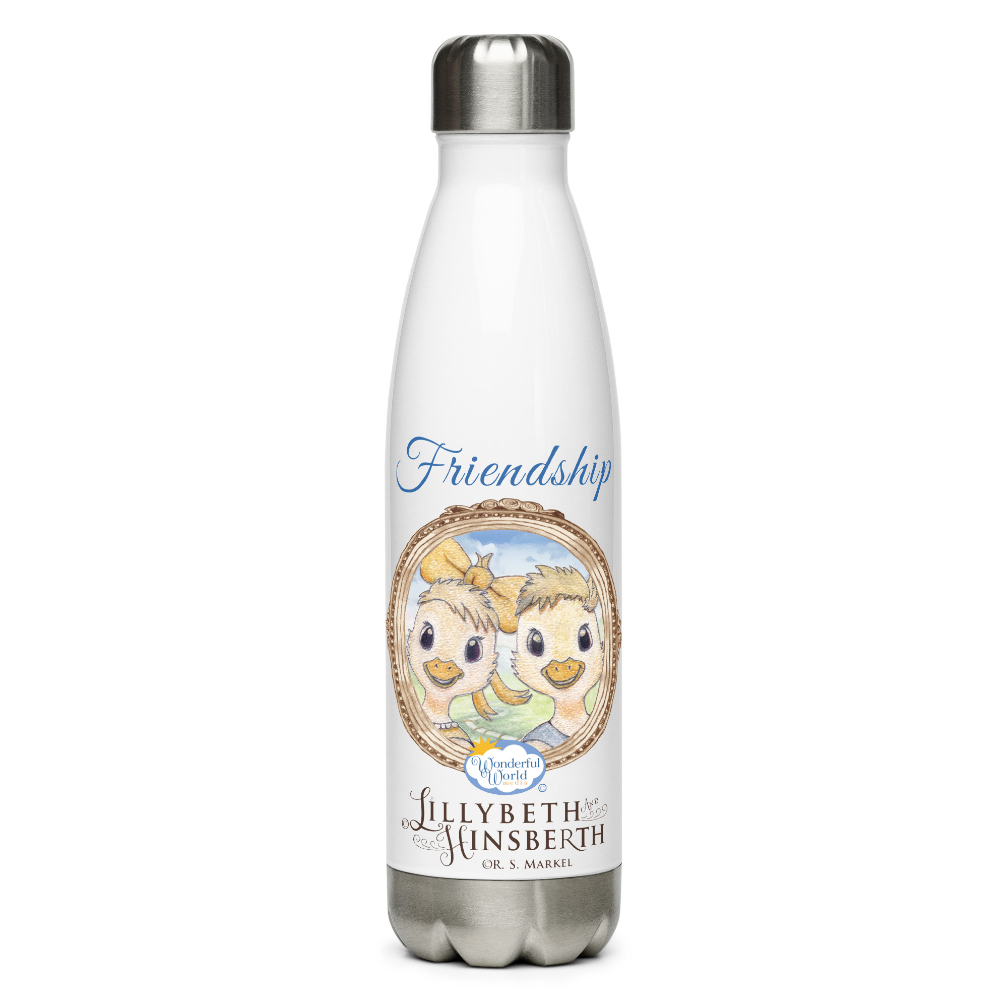 Stainless Steel Water Bottle (Friendship)