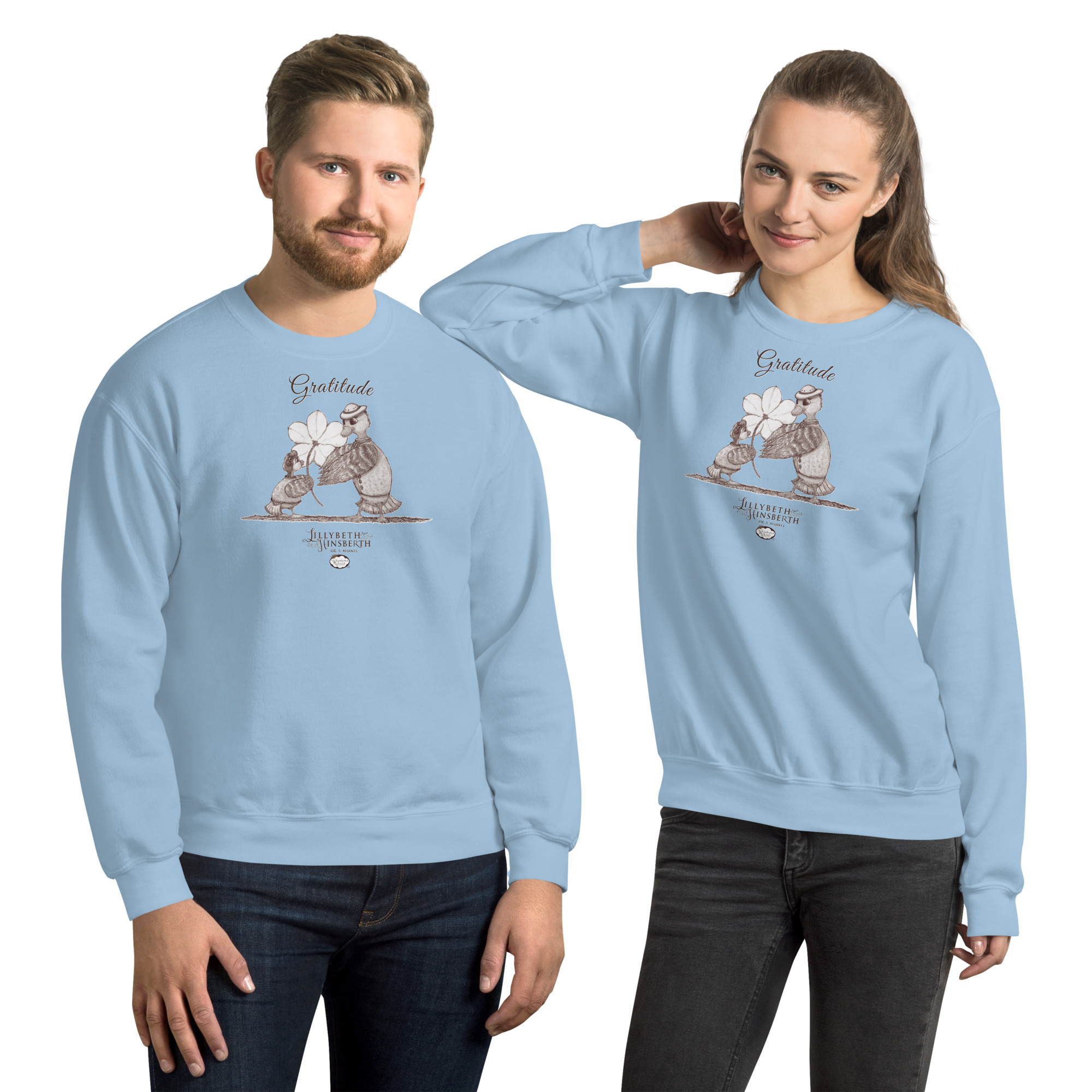 Adult Medium Weight Sweatshirt (Gratitude) - Image 11