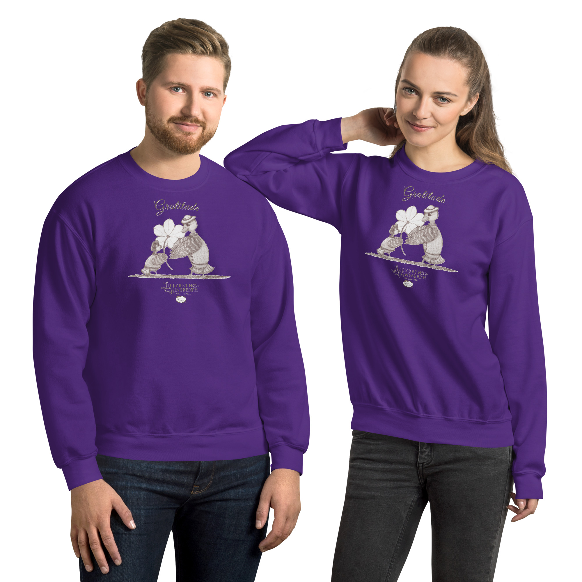 Adult Medium Weight Sweatshirt (Gratitude)