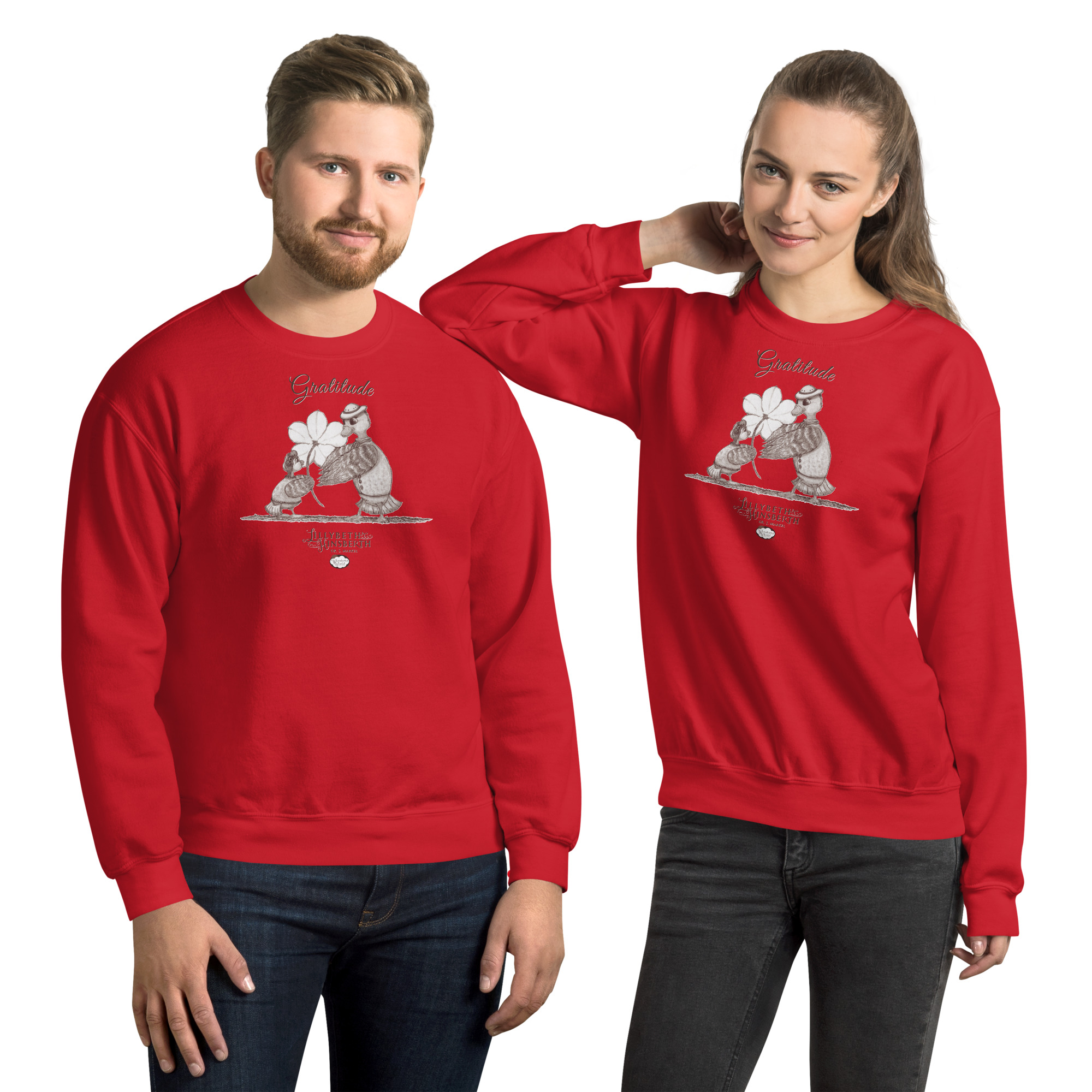 Adult Medium Weight Sweatshirt (Gratitude) - Image 5