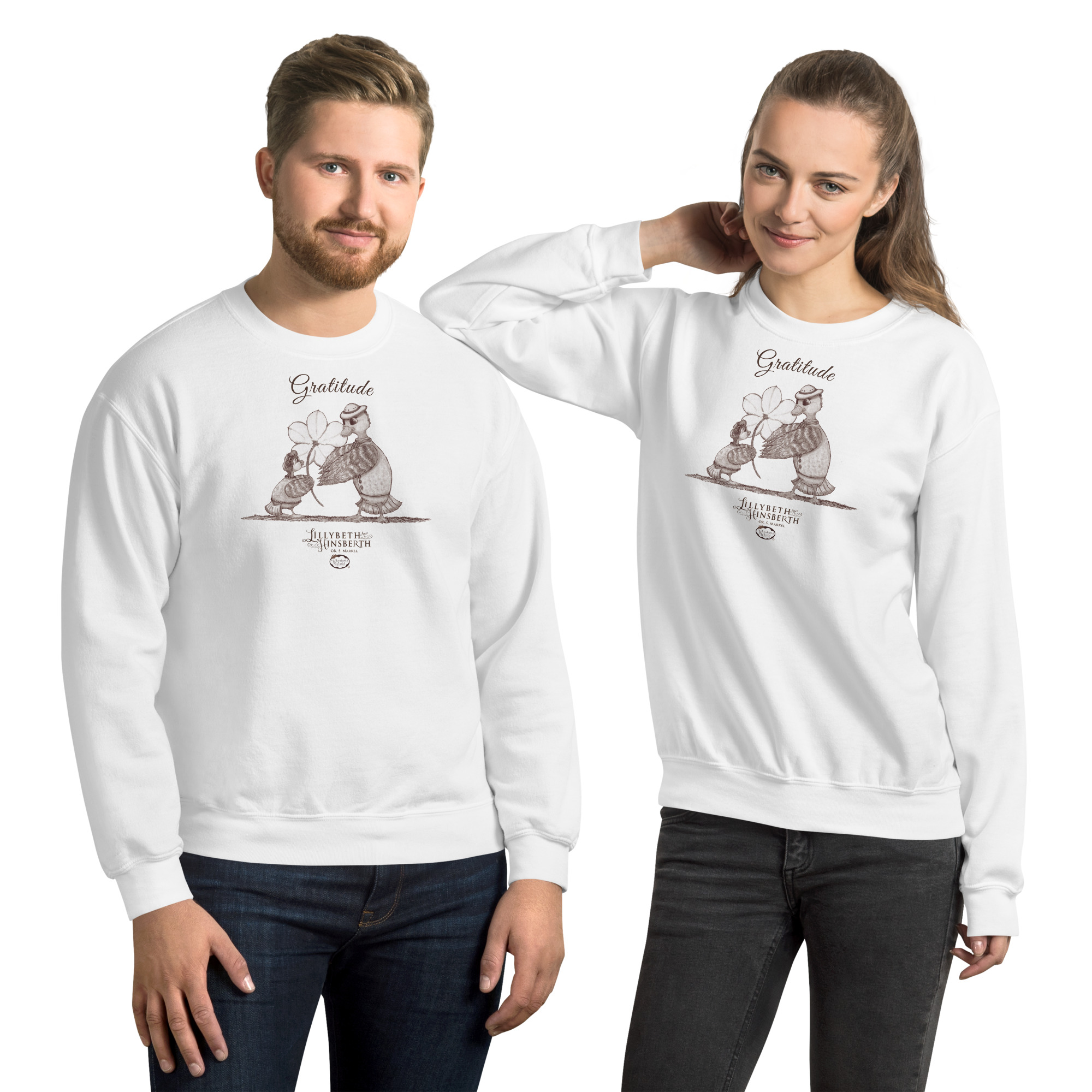Adult Medium Weight Sweatshirt (Gratitude) - Image 16
