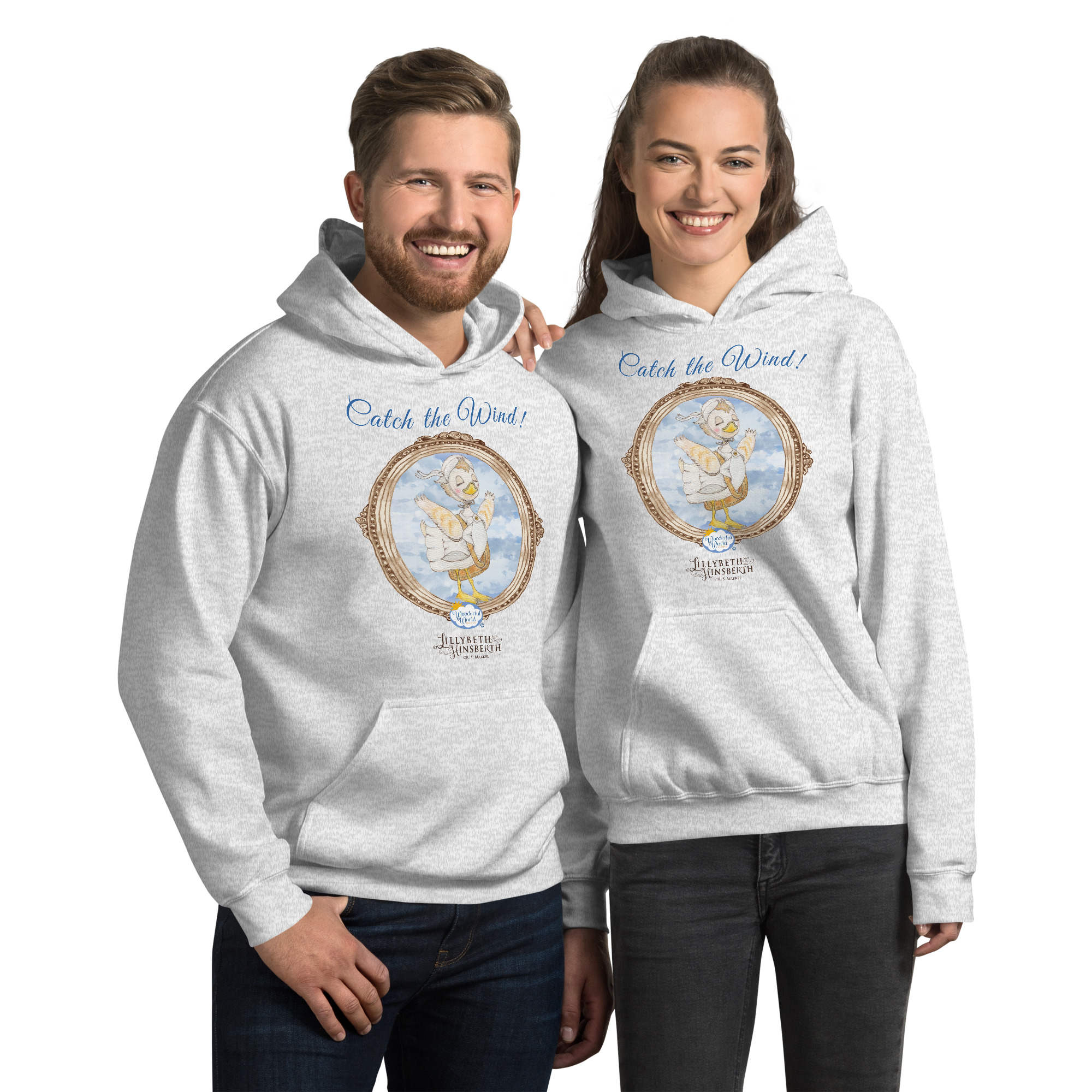 Adult Medium Weight Hoodie (Catch the Wind)