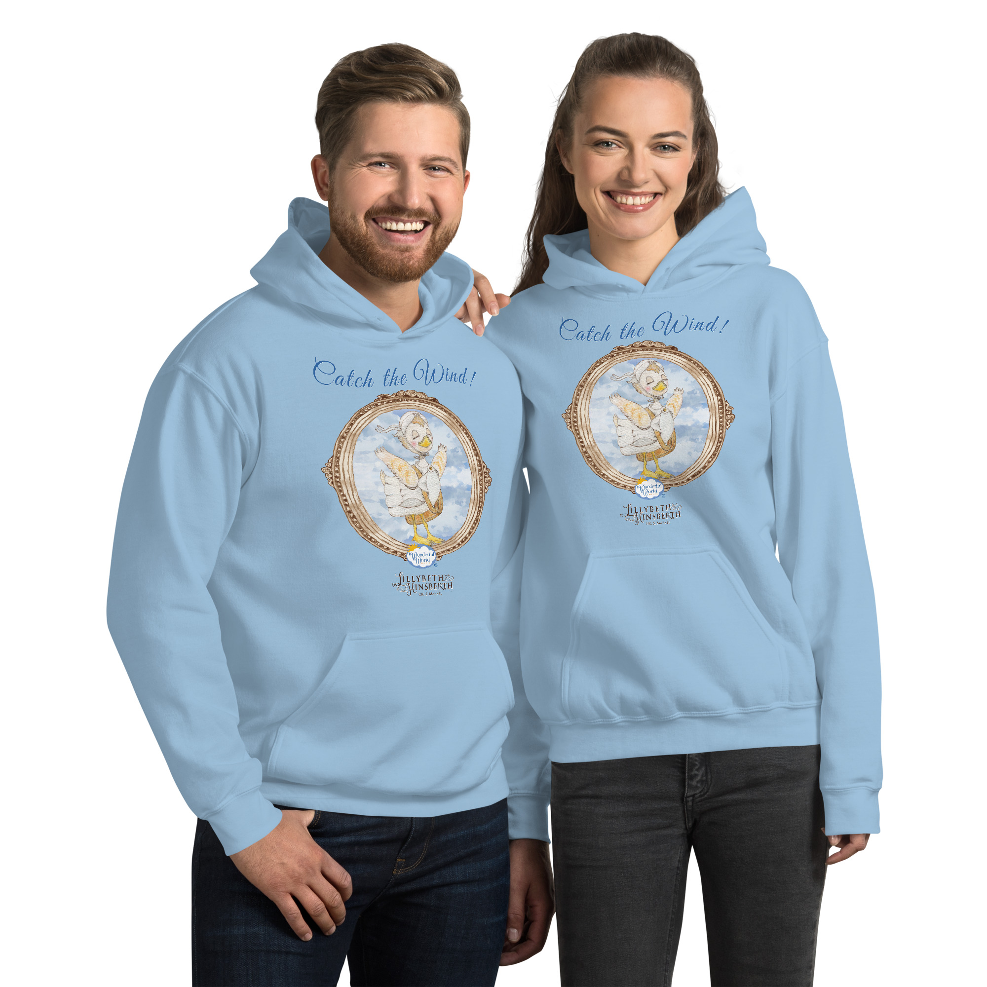 Adult Medium Weight Hoodie (Catch the Wind) - Image 4