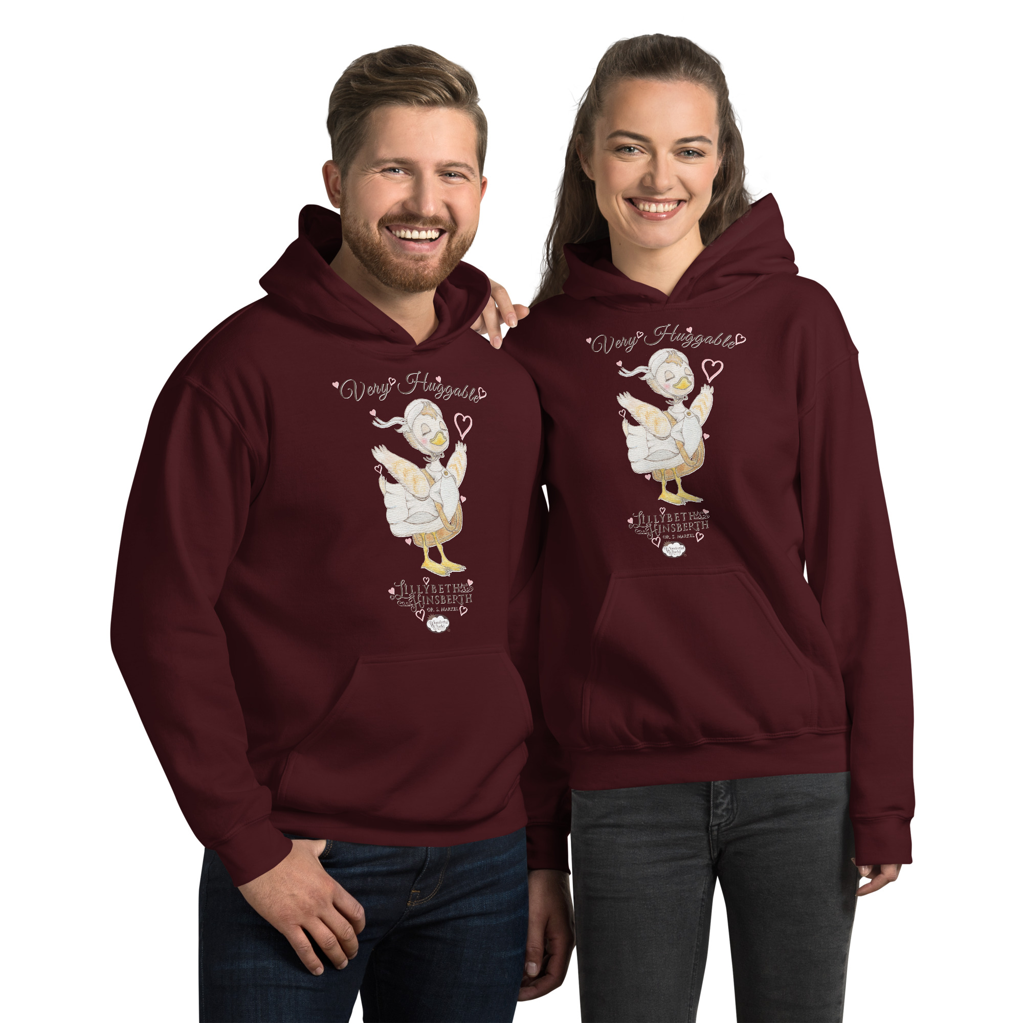 Adult Medium Weight Hoodie (Very Huggable) - Image 3