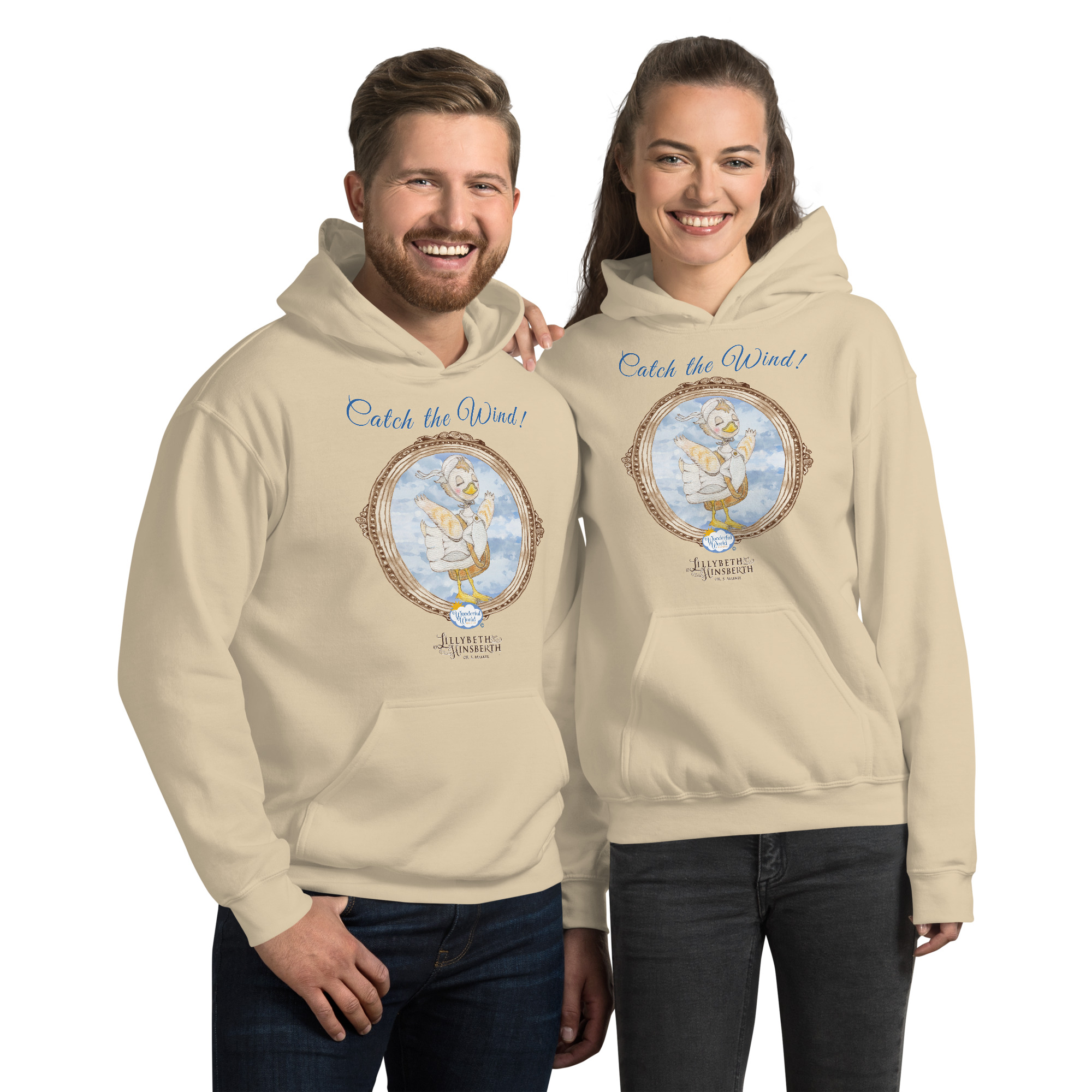 Adult Medium Weight Hoodie (Catch the Wind) - Image 5