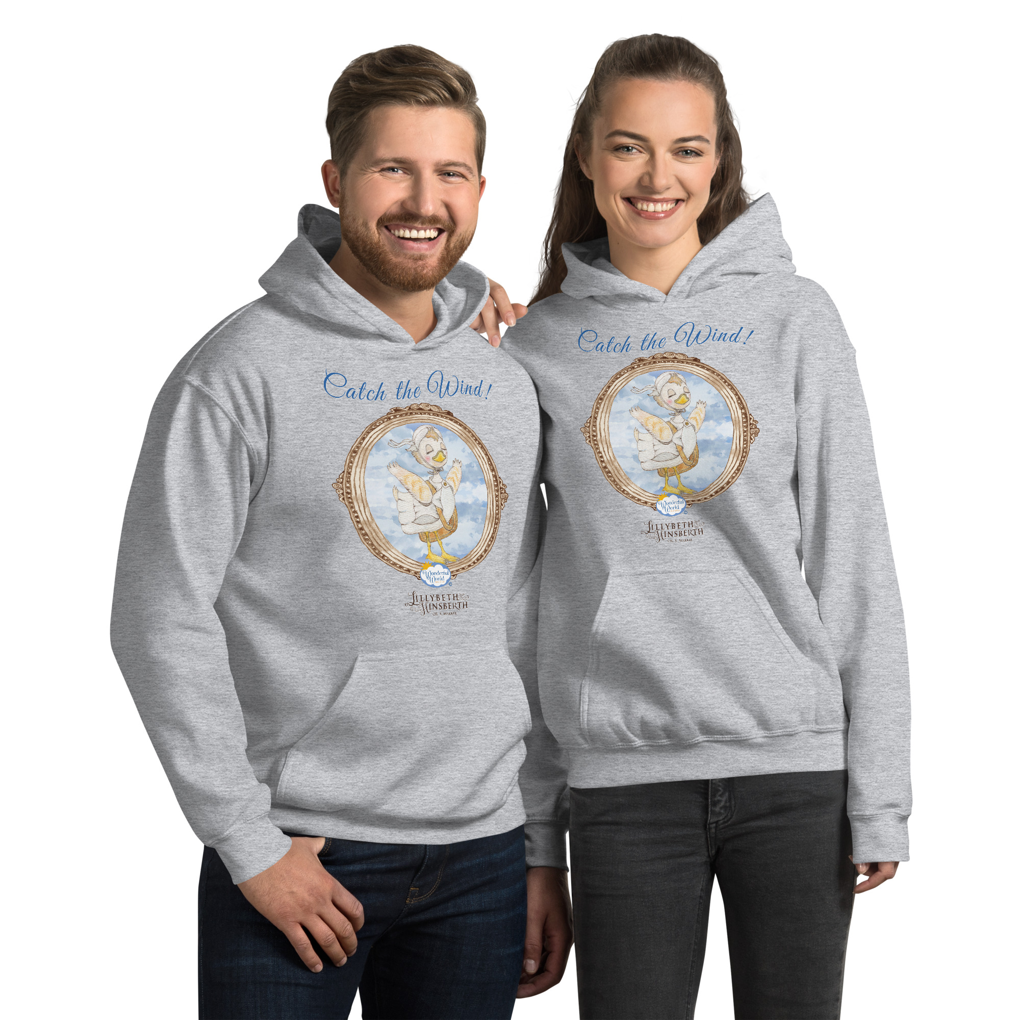 Adult Medium Weight Hoodie (Catch the Wind) - Image 3