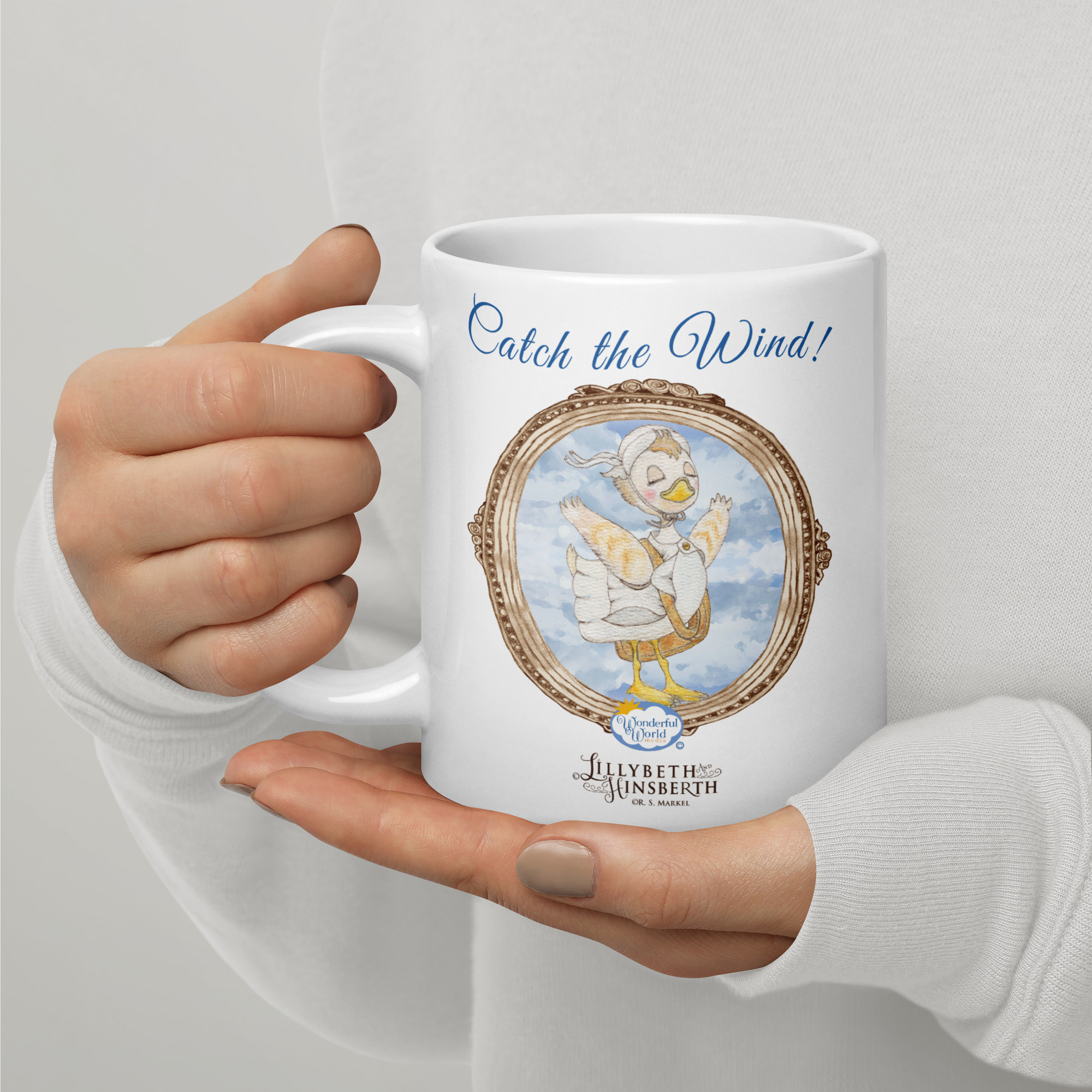 Glossy Mug 20 oz (Catch the Wind)
