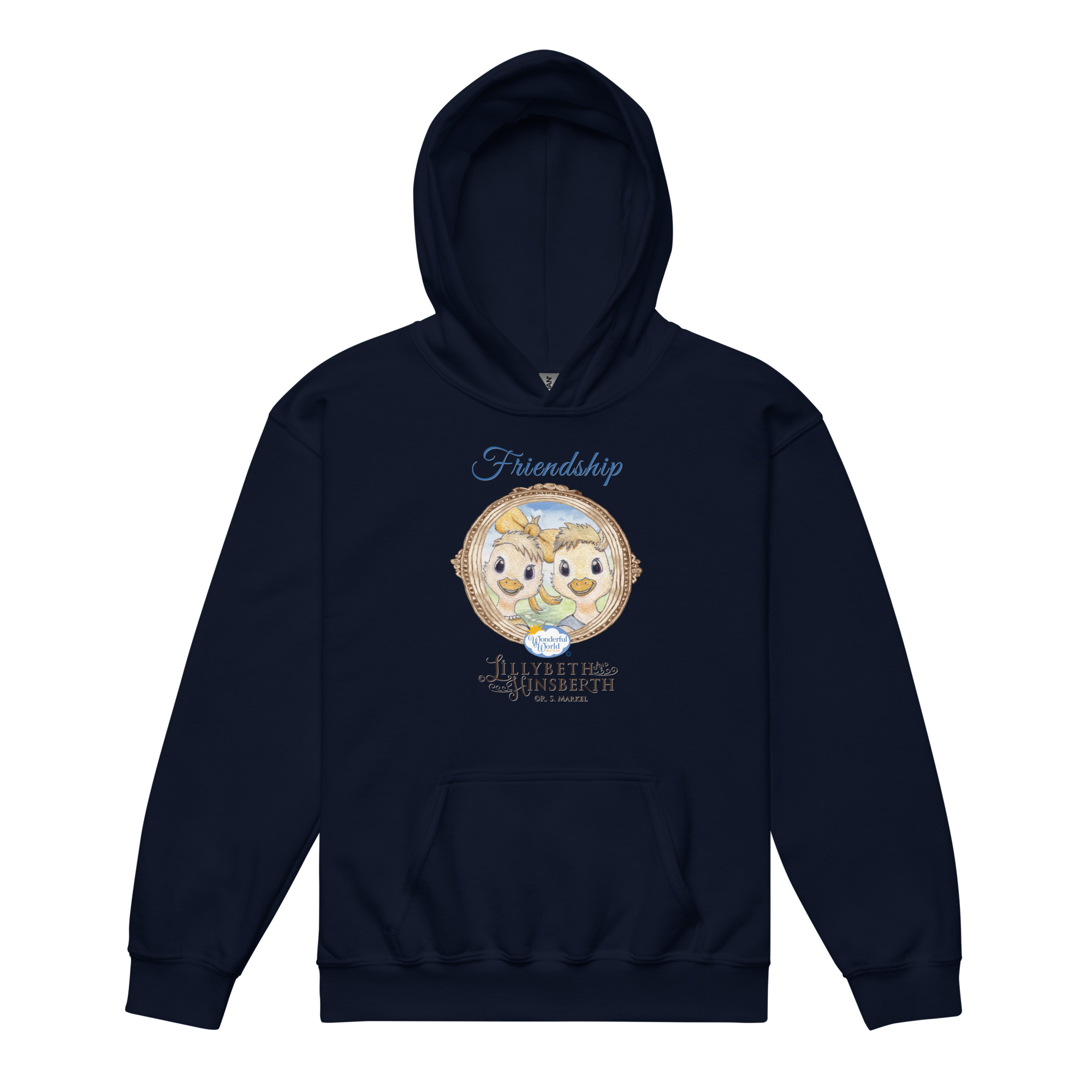 Youth Medium Weight Hoodie (Friendship) - Image 2