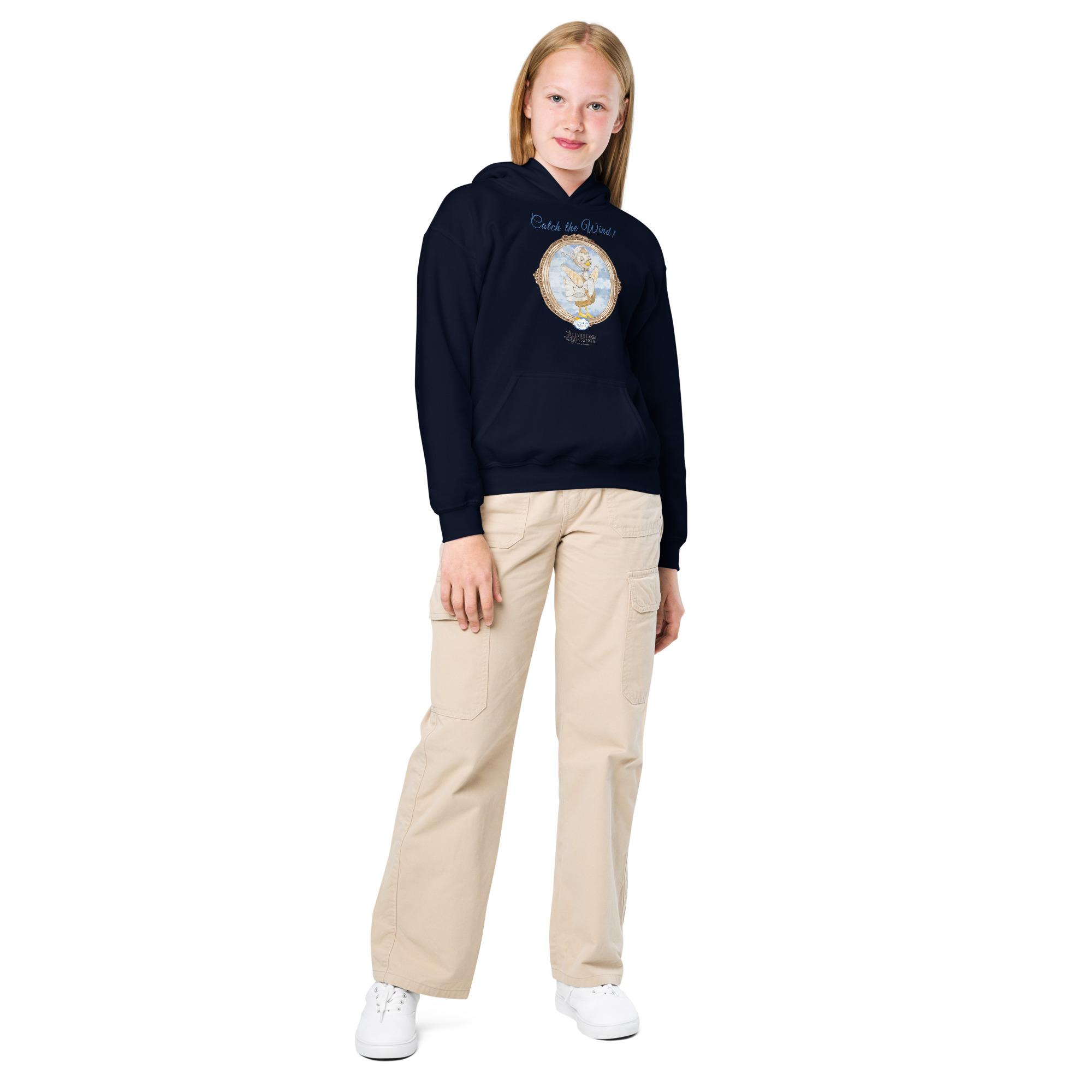 Youth Medium Weight Hoodie (Catch the Wind)