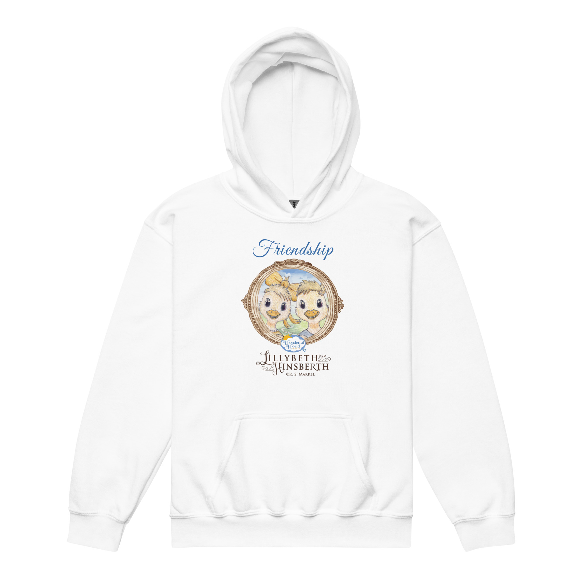 Youth Medium Weight Hoodie (Friendship) - Image 3