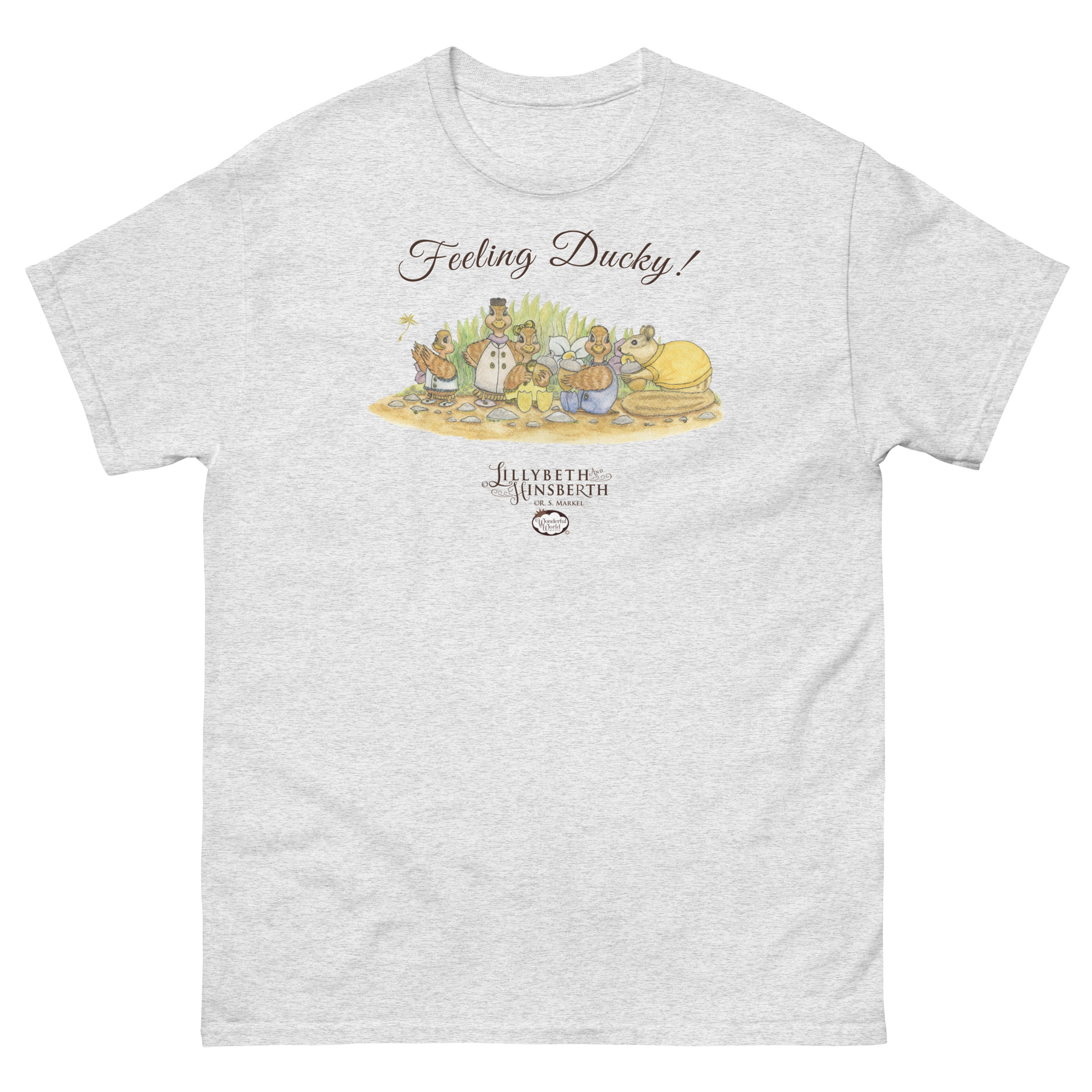 Adult Short Sleeve T-shirt (Feeling Ducky) - Image 11