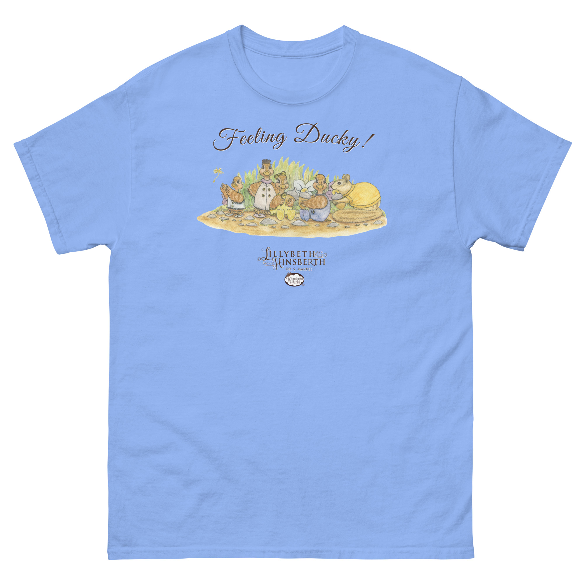 Adult Short Sleeve T-shirt (Feeling Ducky) - Image 4