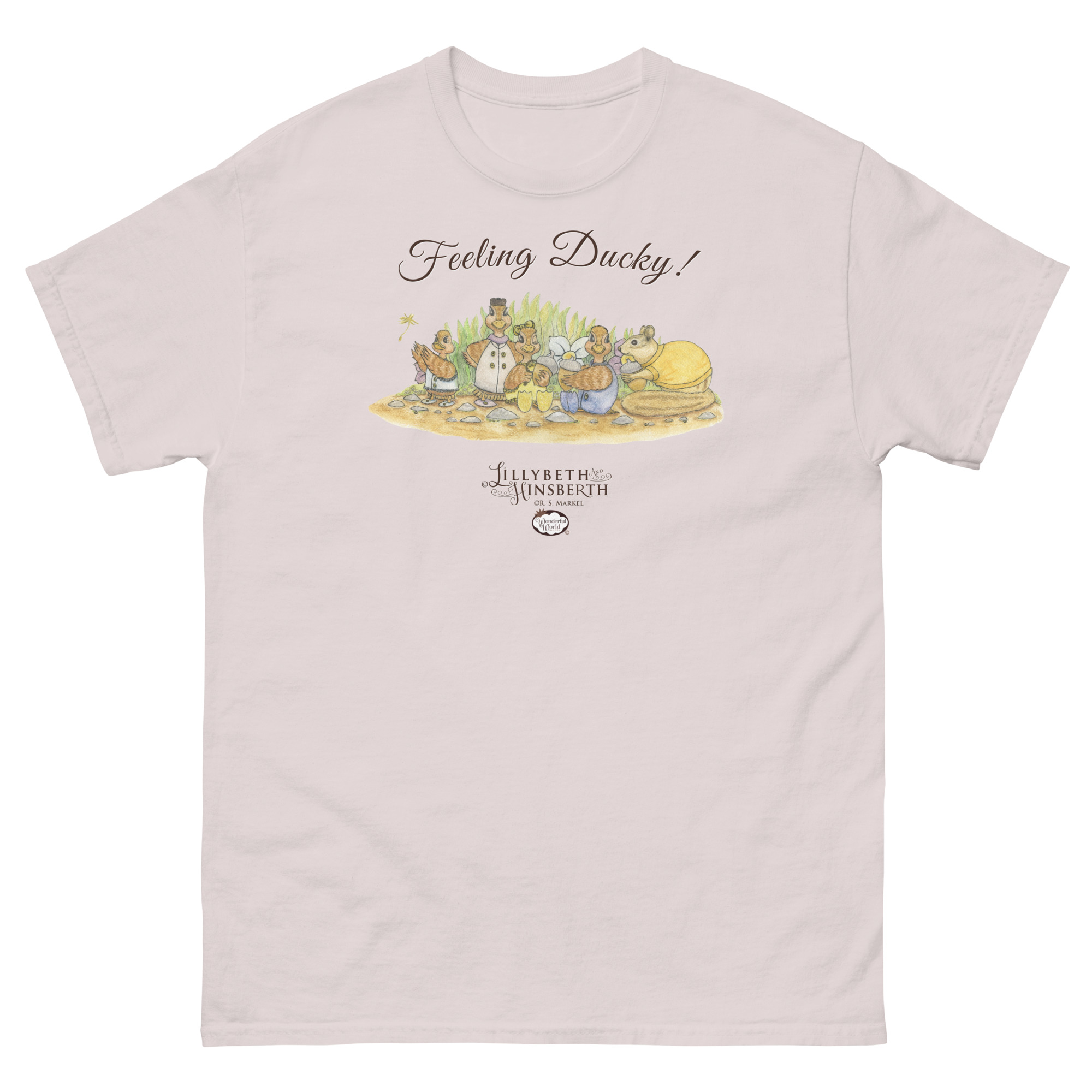 Adult Short Sleeve T-shirt (Feeling Ducky) - Image 9