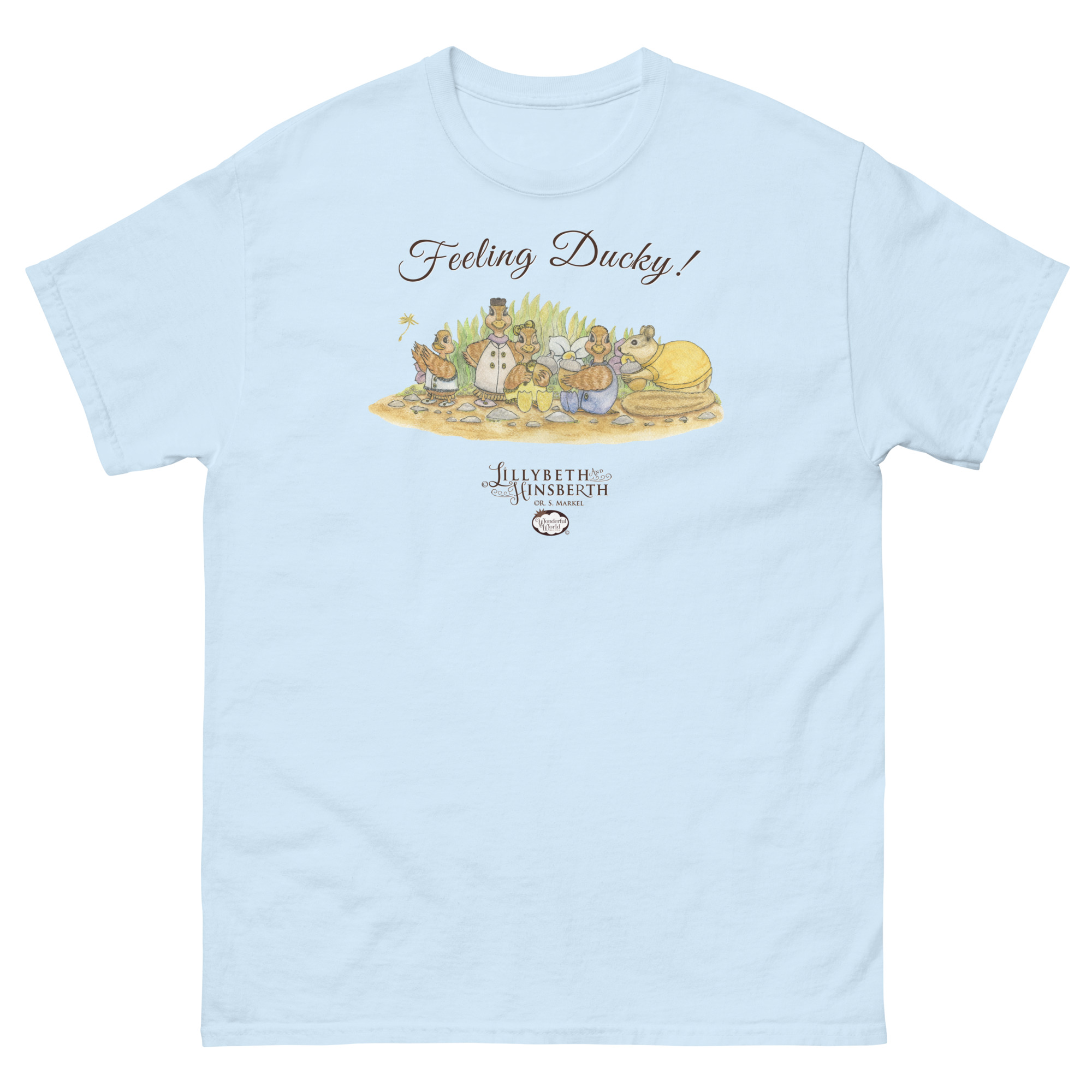 Adult Short Sleeve T-shirt (Feeling Ducky) - Image 10