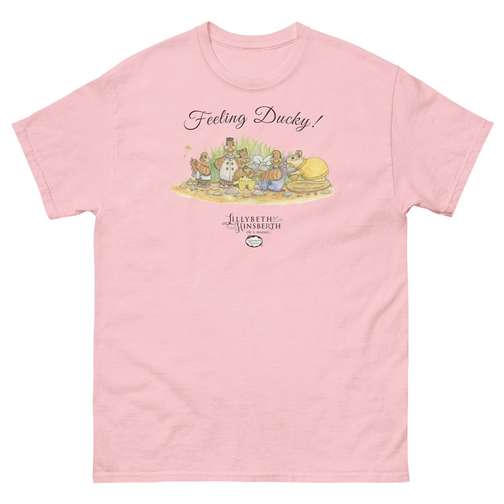 Adult Short Sleeve T-shirt (Feeling Ducky) - Image 8