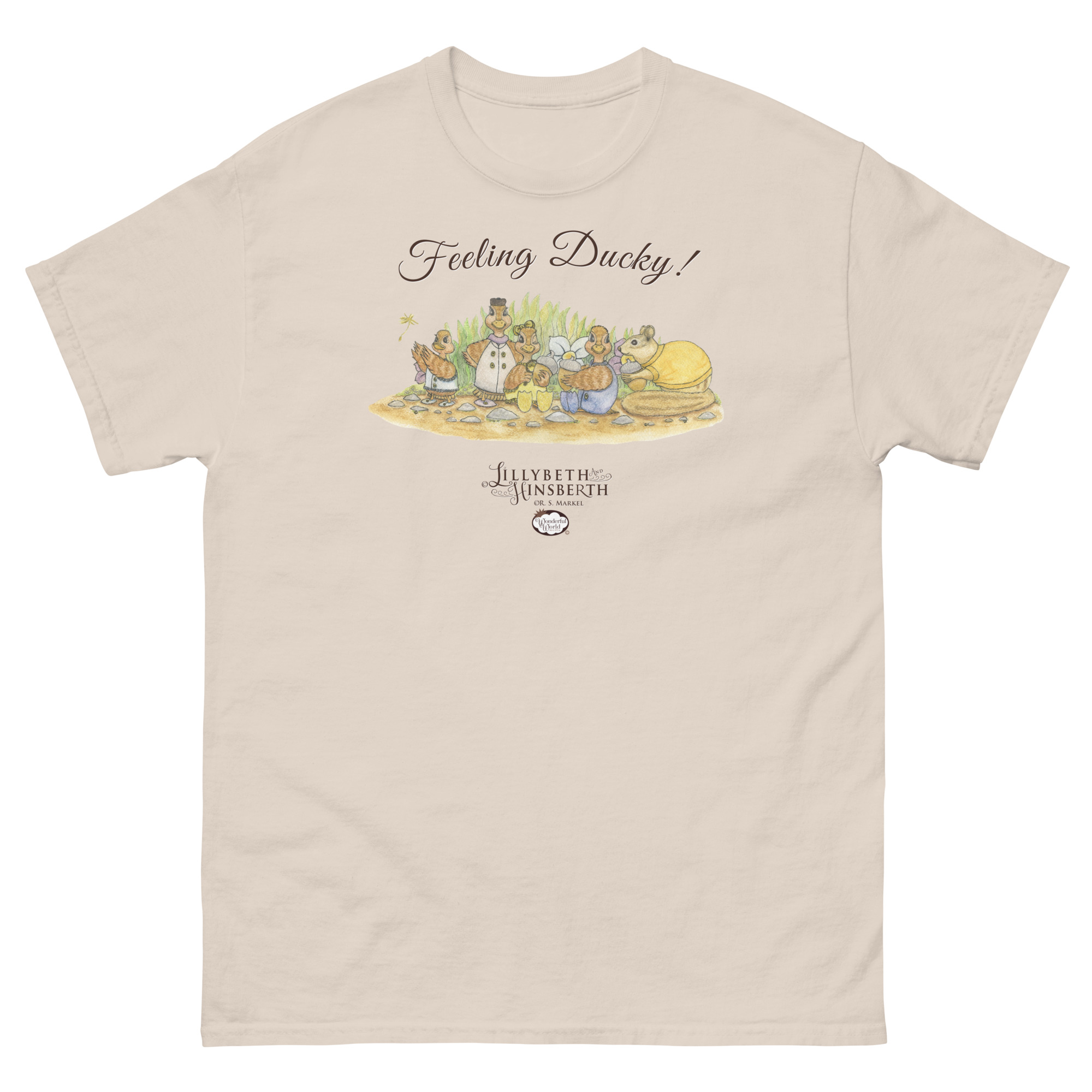 Adult Short Sleeve T-shirt (Feeling Ducky) - Image 6