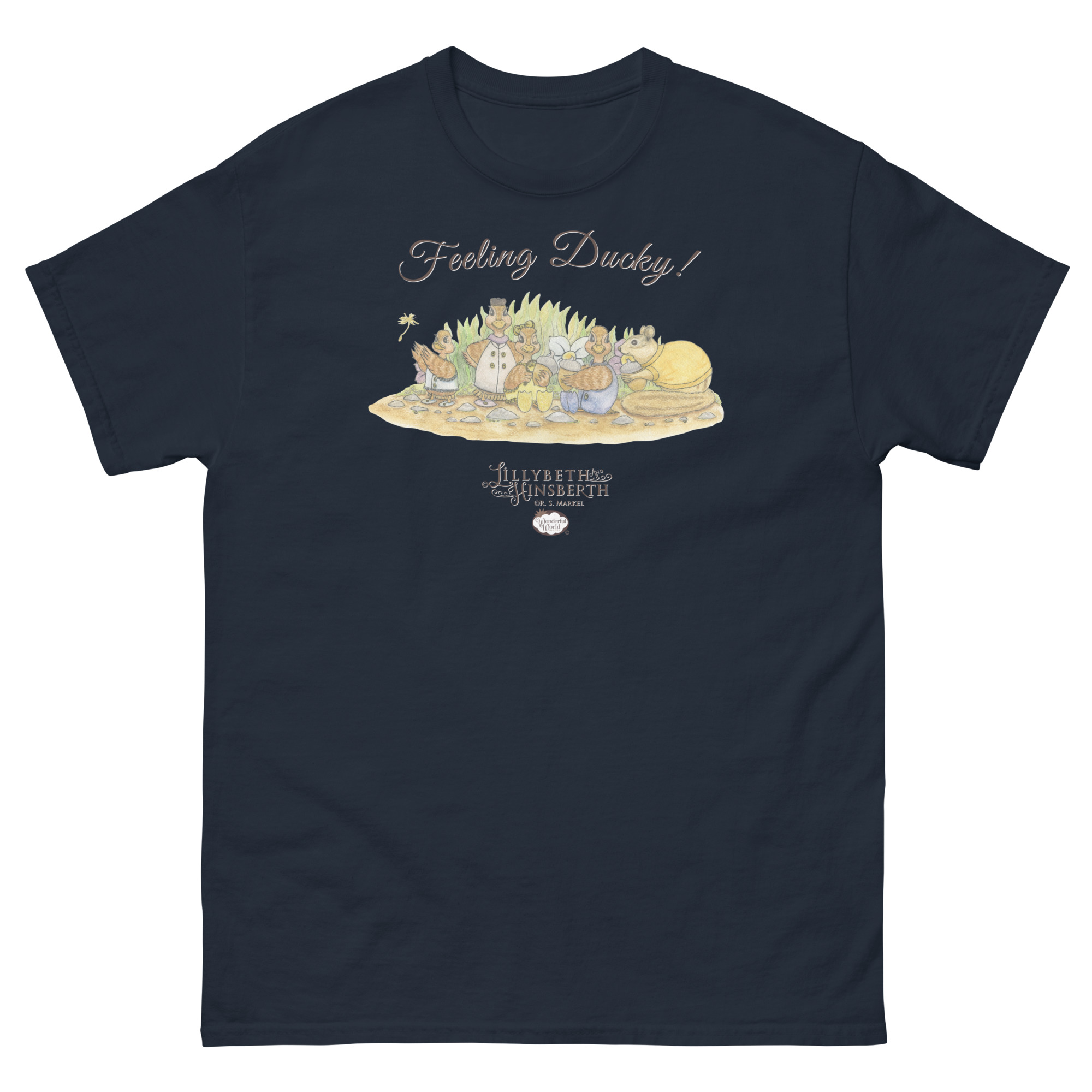 Adult Short Sleeve T-shirt (Feeling Ducky) - Image 3