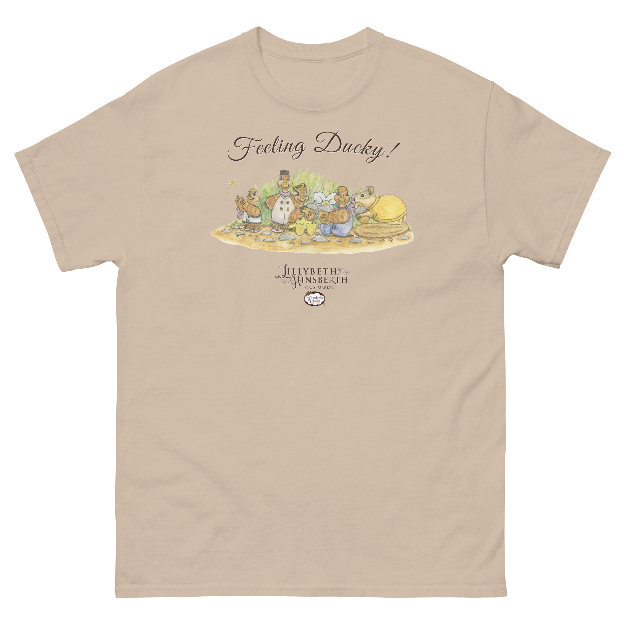 Adult Short Sleeve T-shirt (Feeling Ducky) - Image 5