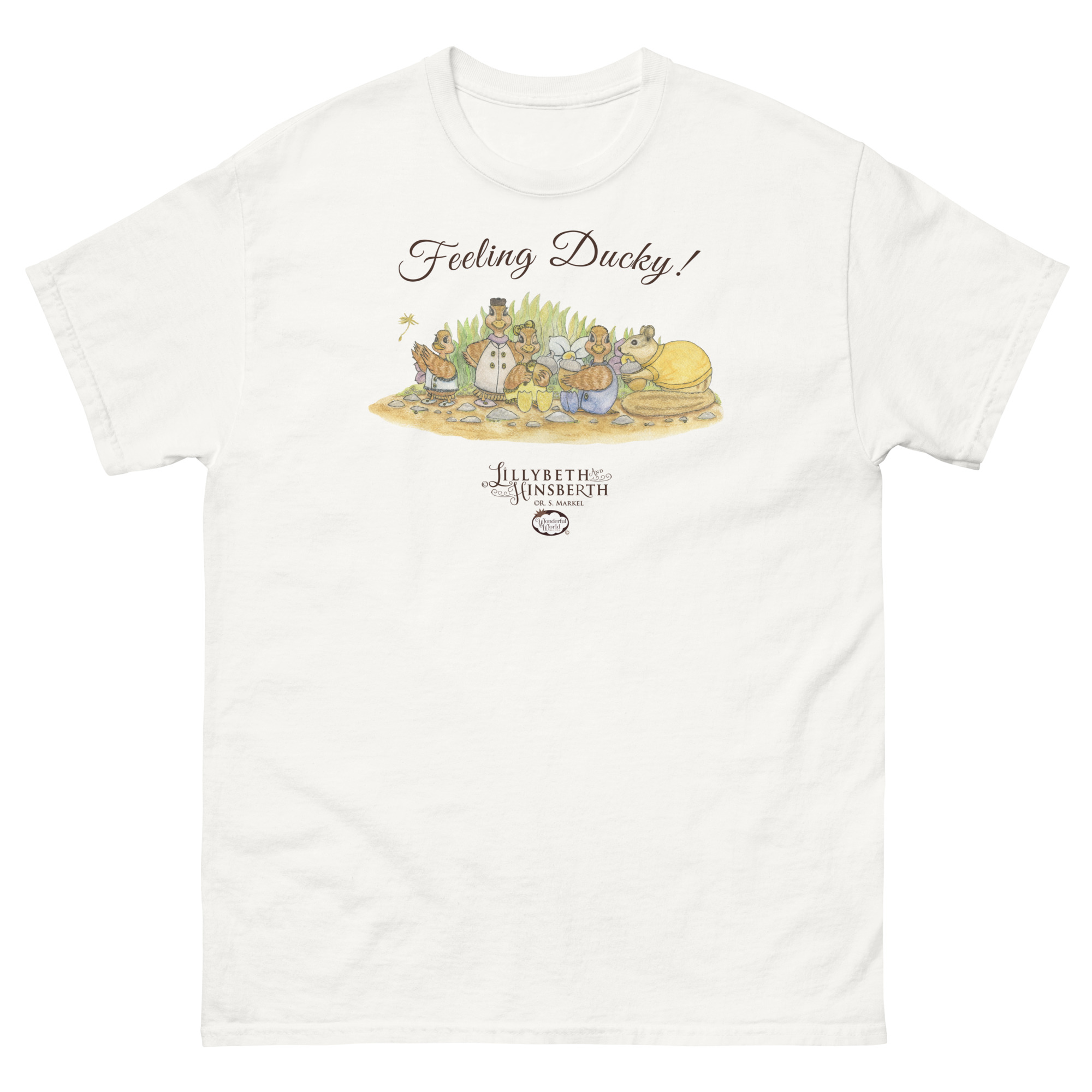 Adult Short Sleeve T-shirt (Feeling Ducky) - Image 2
