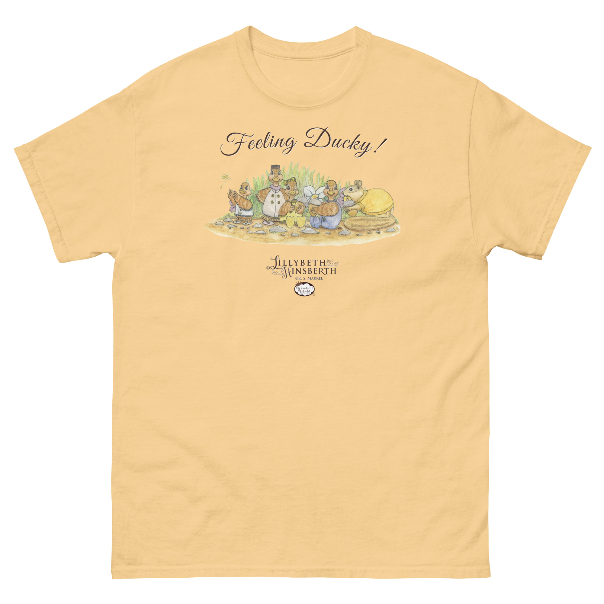 Adult Short Sleeve T-shirt (Feeling Ducky) - Image 7