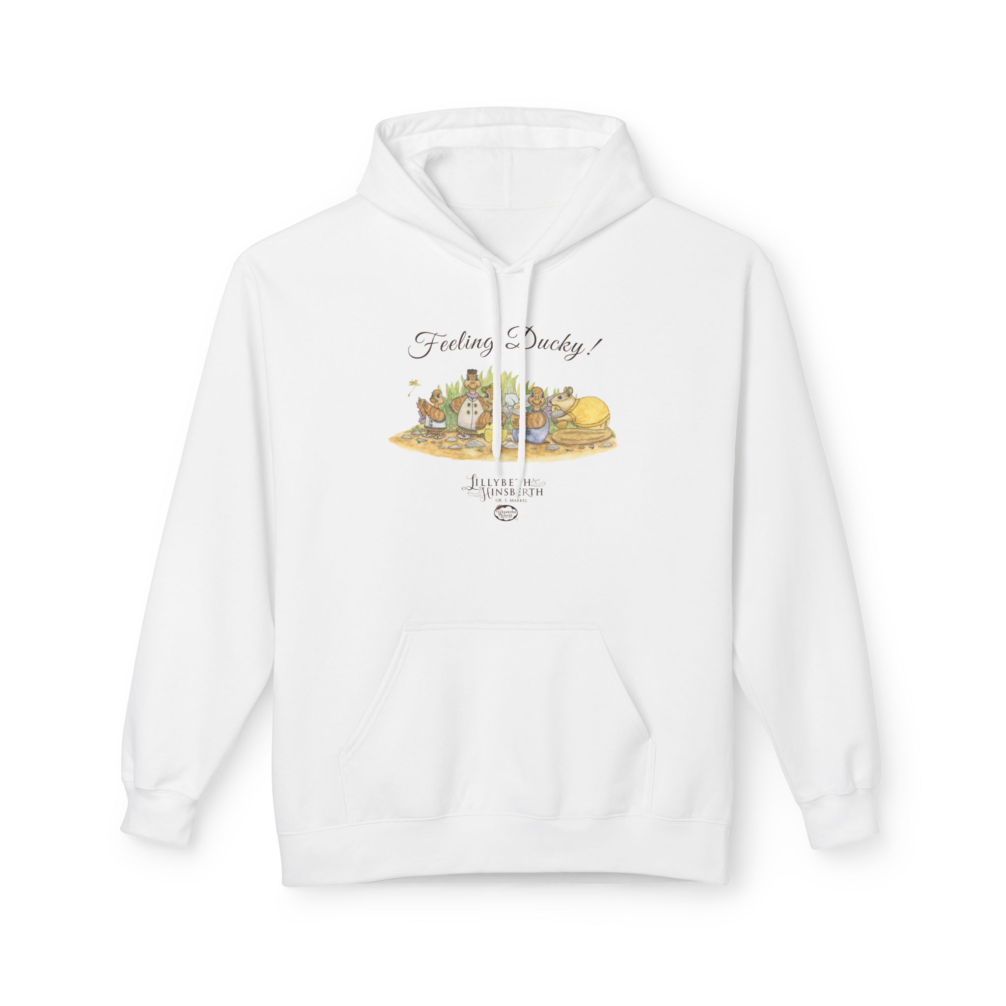 Adult Heavy Weight Hoodie (Feeling Ducky) - Image 2