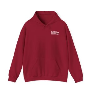 DR'S RED BUBBLY HOODIE